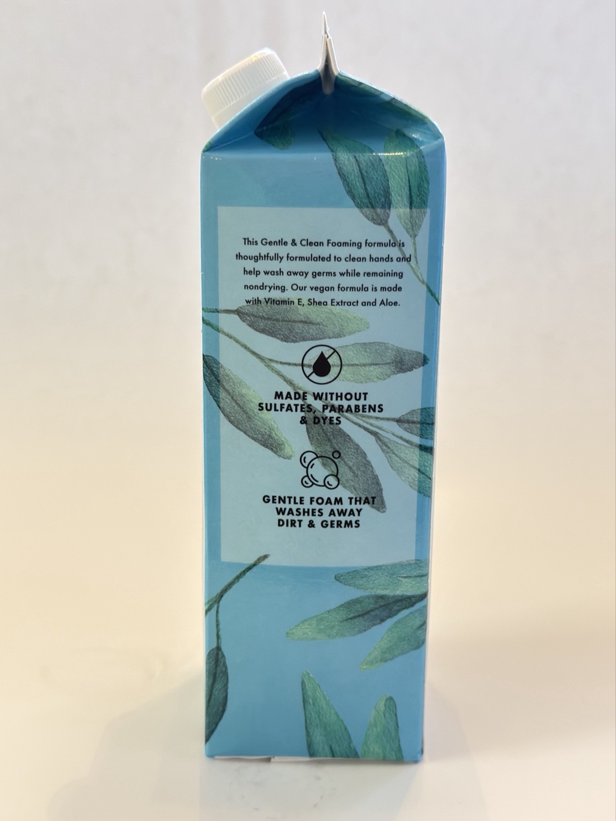 2x BATH & BODY WORKS WHITE TEA & SAGE GENTLE CLEAN FOAMING HAND SOAP REFILL 32oz