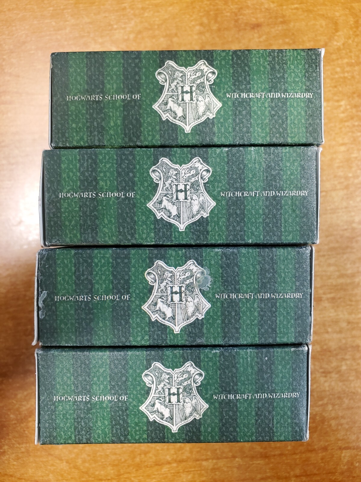 4 Bars: Dr. Squatch Bar Soap Harry Potter *SLYTHERIN* Zero Grit (2881)