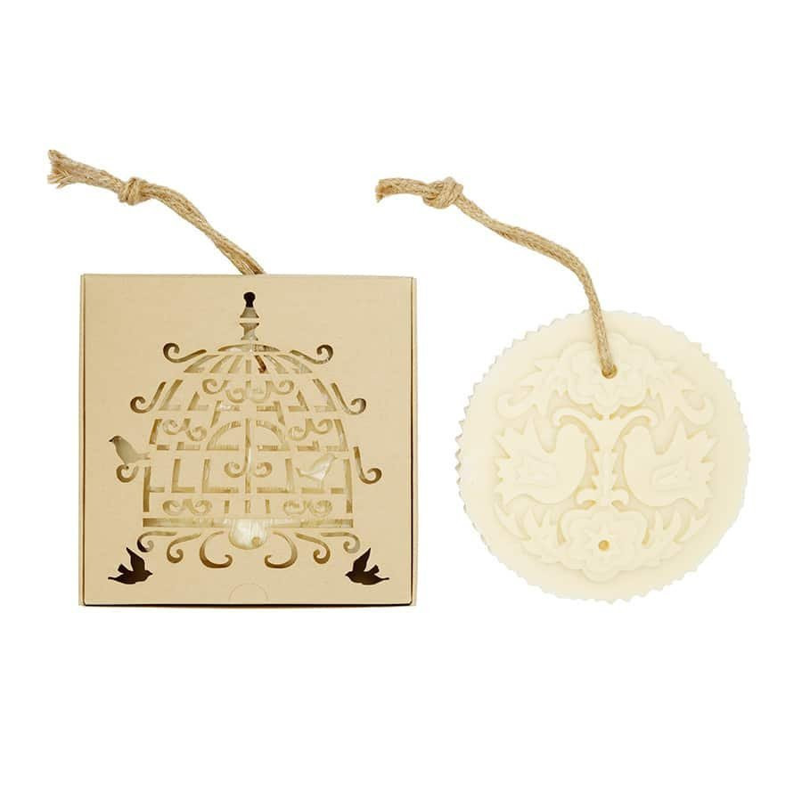 Castelbel Cedar & Rose Scented Perfumed Soap Lovebirds Collection 225g