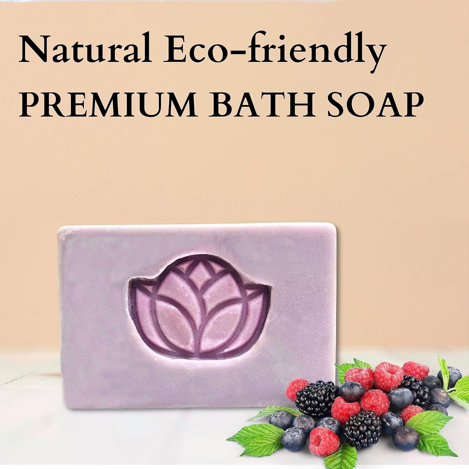 FORGANIK VERRY BERRY Handmade Cold Process Soap by The Body Affaire For Women