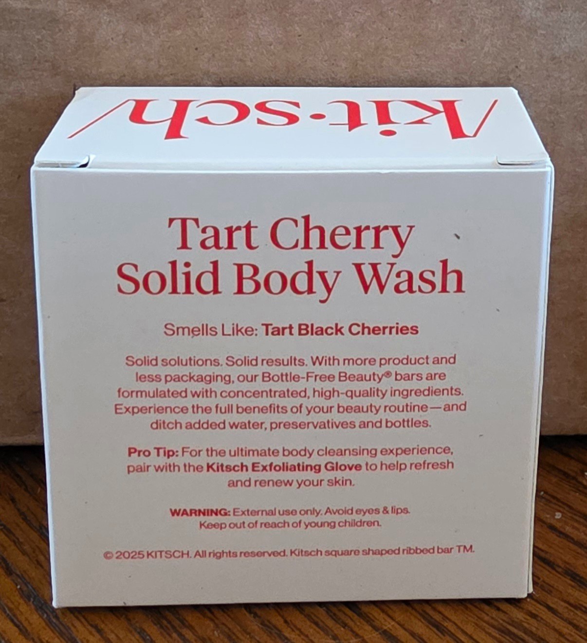 Kitsch Body Bar No Parabens Phthalates Silicones Sulfates Artificial Fragrances