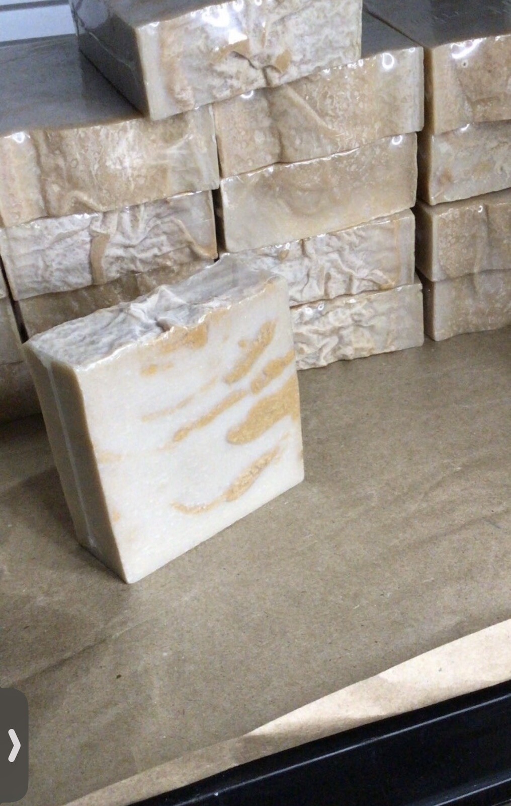 100 % All Natural Handmade Vegan Vanilla Soap Made In The USA