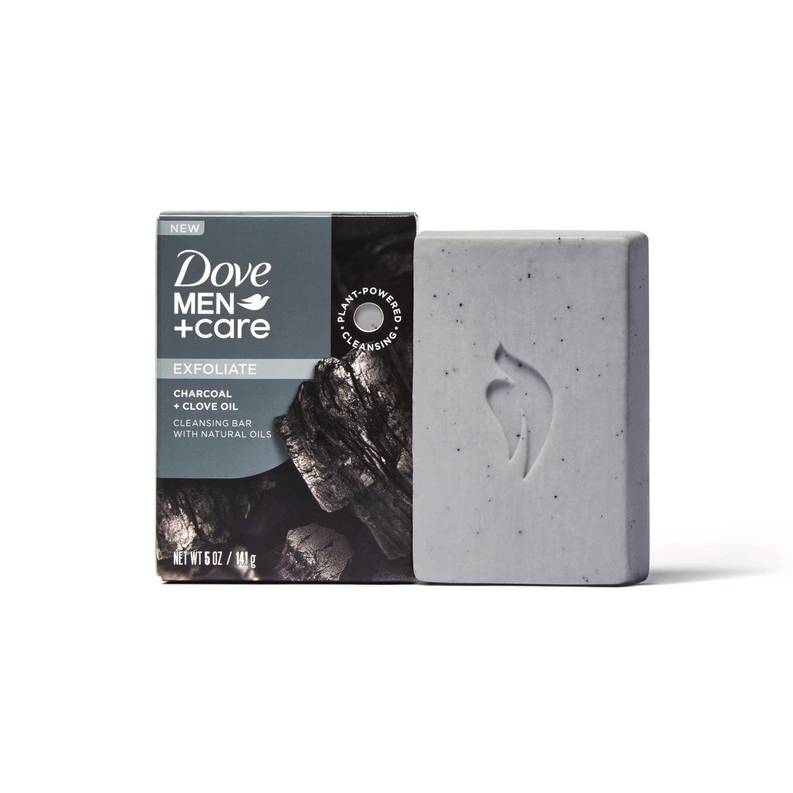 Cleansing Bar Soap 4 Count – Charcoal & Clove Oil, 4-in-1 Hair, Body, Face & Sha