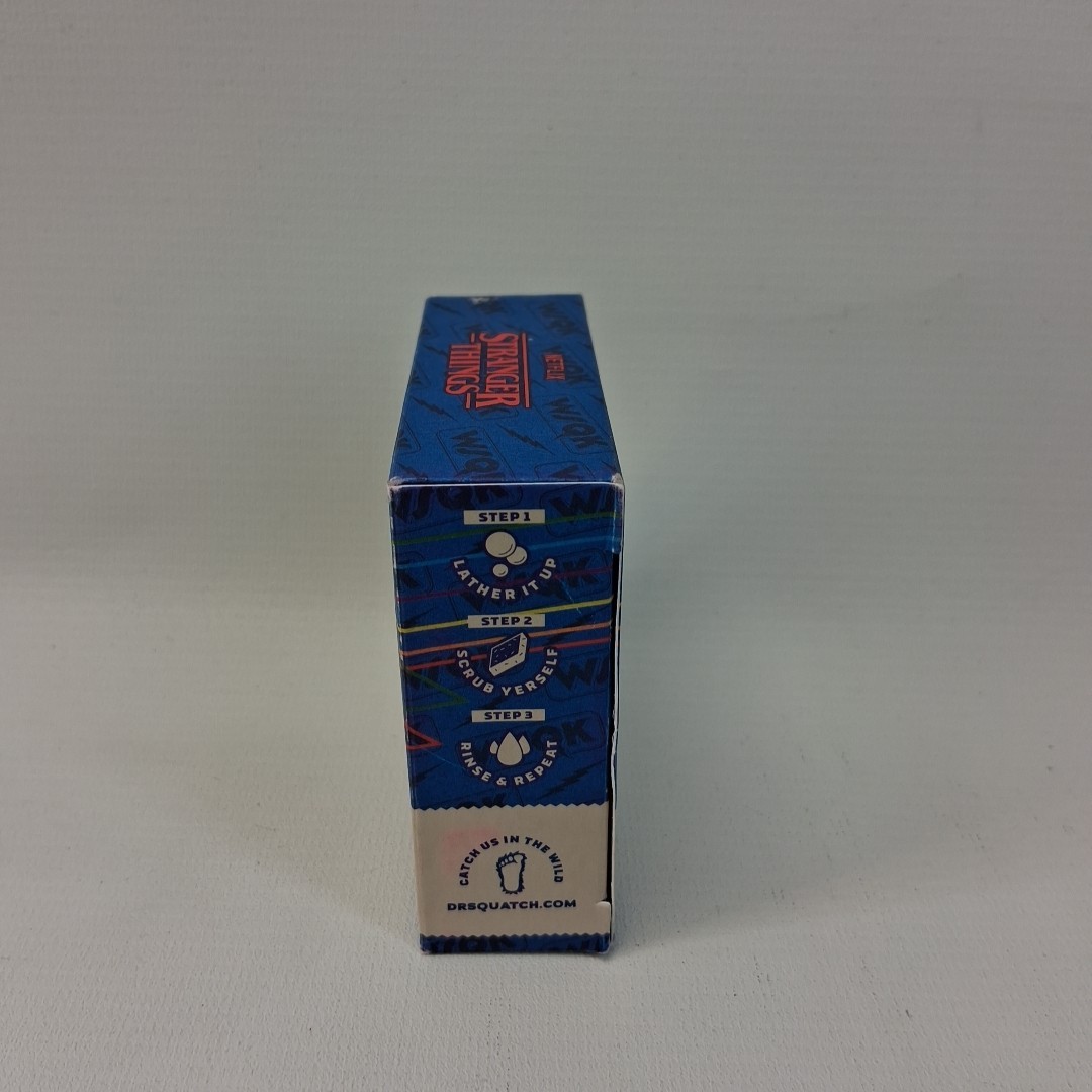 Dr. Squatch Limited Edition SQUAWK SIGNAL Natural Soap Bar Stranger Things
