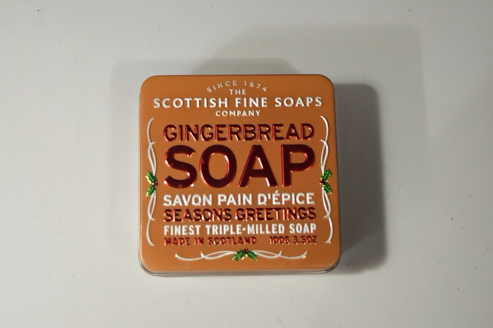 The Scottish Fine Soap Company Gingerbread Soap 3.5 oz
