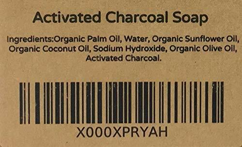Activated Charcoal Soap – All Natural, Handmade Bar Soap, 2 Pack, On Sale