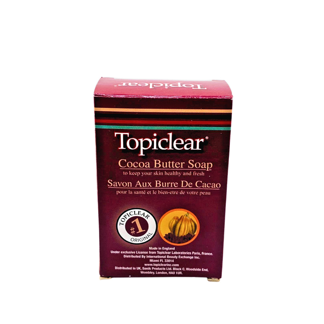 Topiclear Cocoa Butter Soap 3oz / 85g Original Formula Moisturizing Bar
