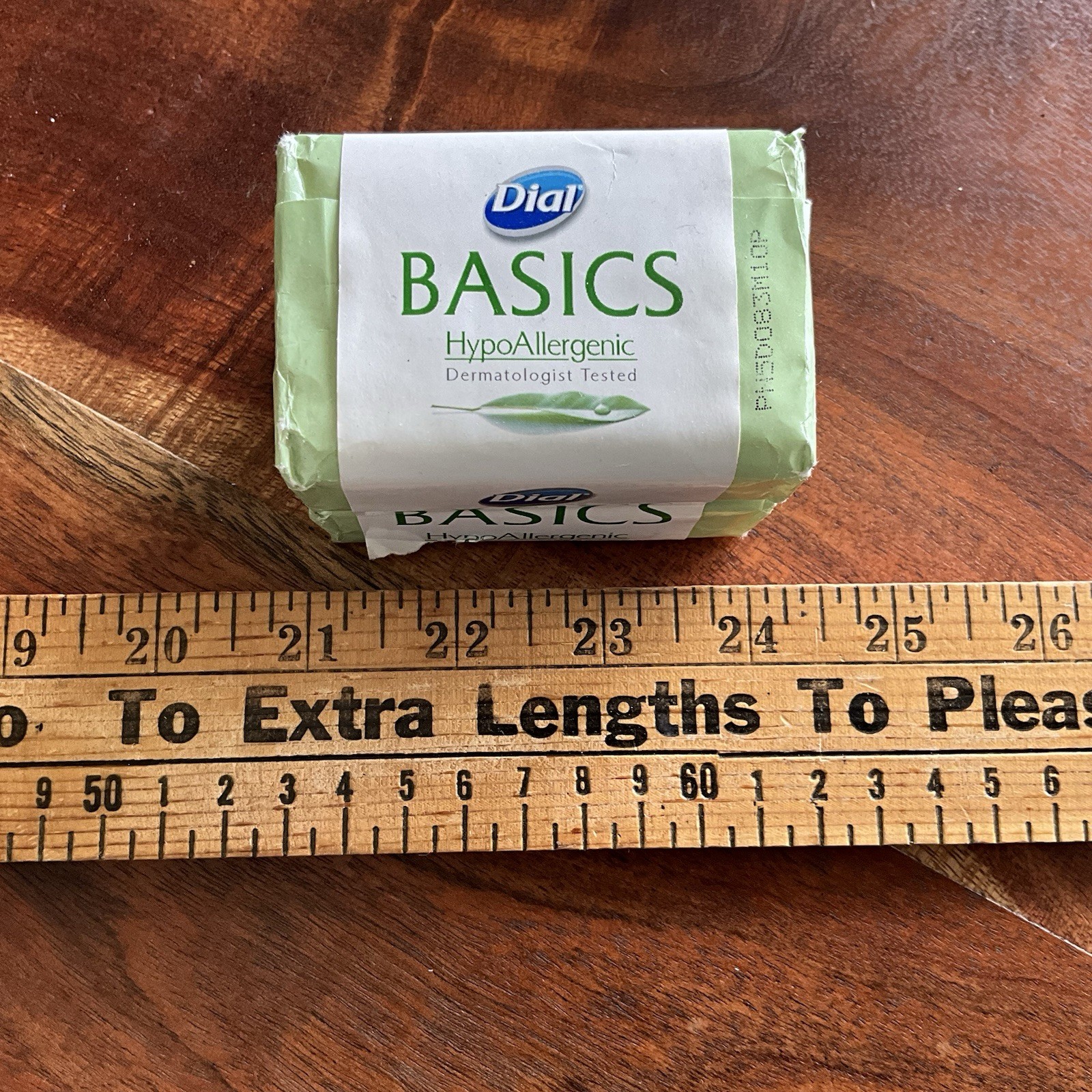 Dial Basics Hypo Allergenic Bar Soap 2 Bars Discontinued Damaged Label