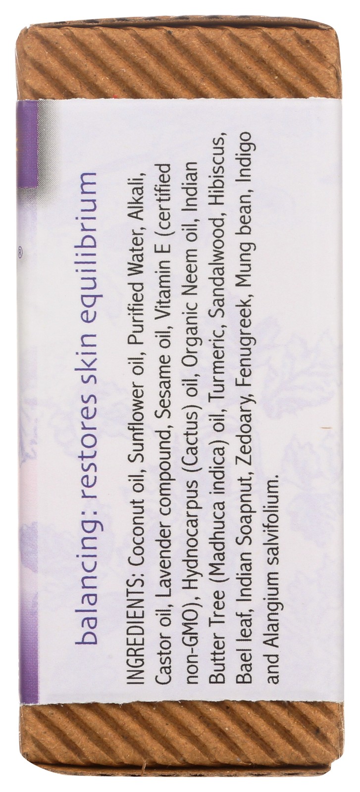 Auromere Lavender Neem Ayurvedic Bar Soap 2.75 Oz 1 Pack