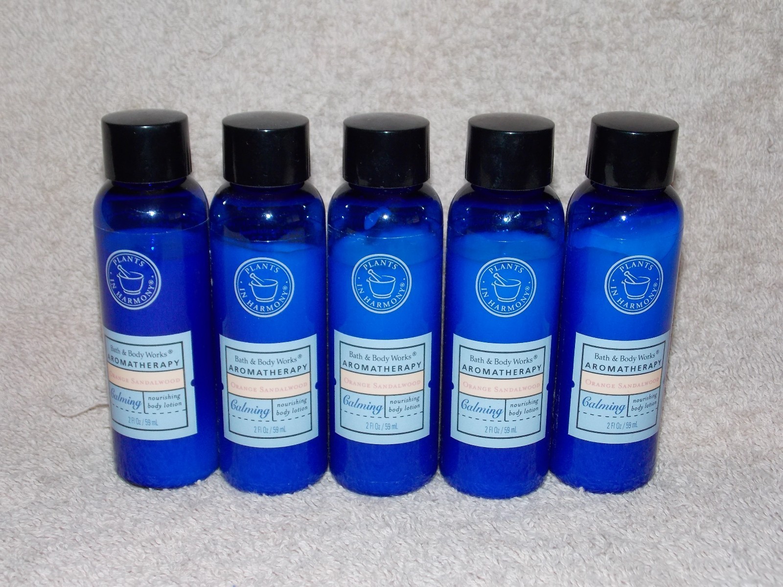 5 Bath Body Works Aromatherapy CHOOSE SCENT Nourishing Body Lotion 2 oz/59mL New