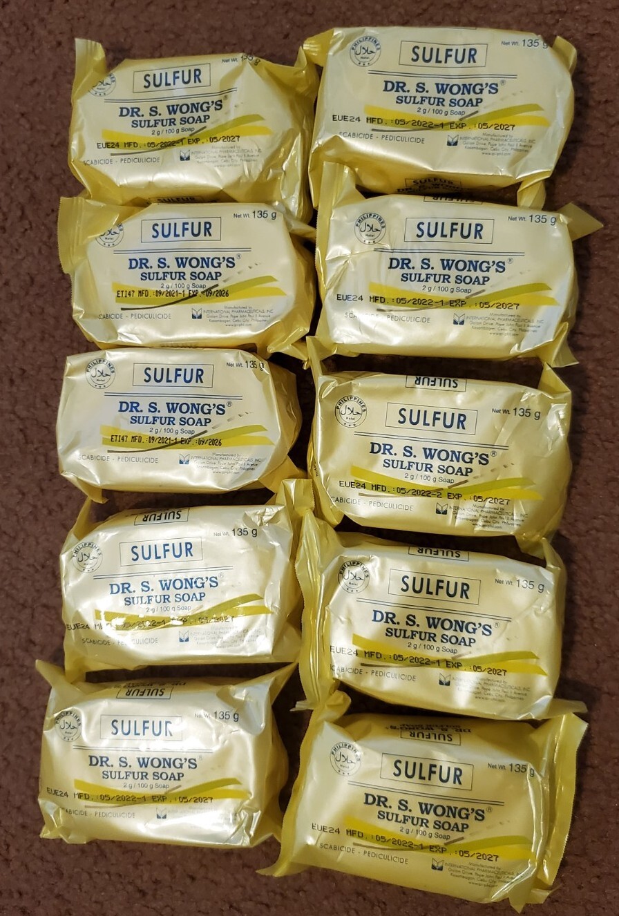 DR. S. WONG’S SULFUR SOAP 135 GRAMS
