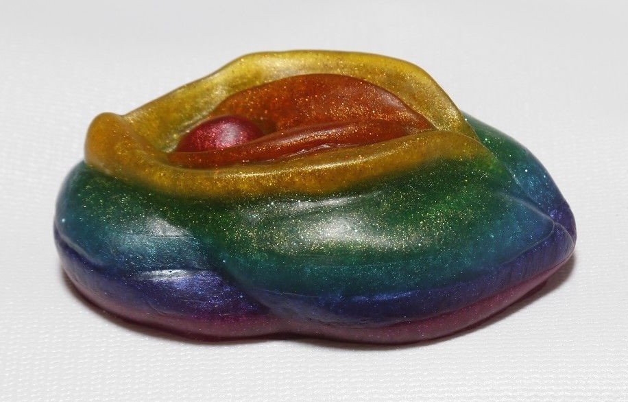 Pot’o Gold, vagina-inspired soap scented with cedar, sage, coriander and citrus