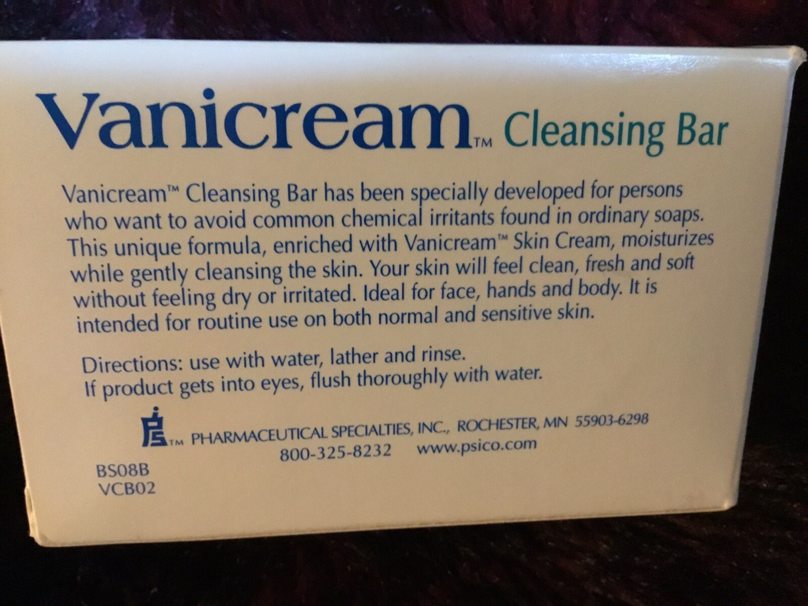 Vanicream Cleansing Bar for Sensitive Skin, 3.9 oz – Fragrance Free Soap (sealed
