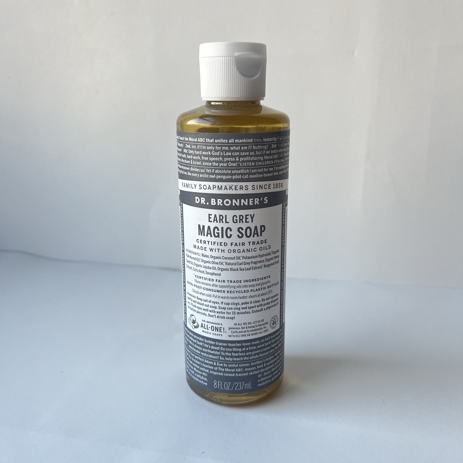 Dr Bronners EARL GREY Pure Castille Soap 8oz