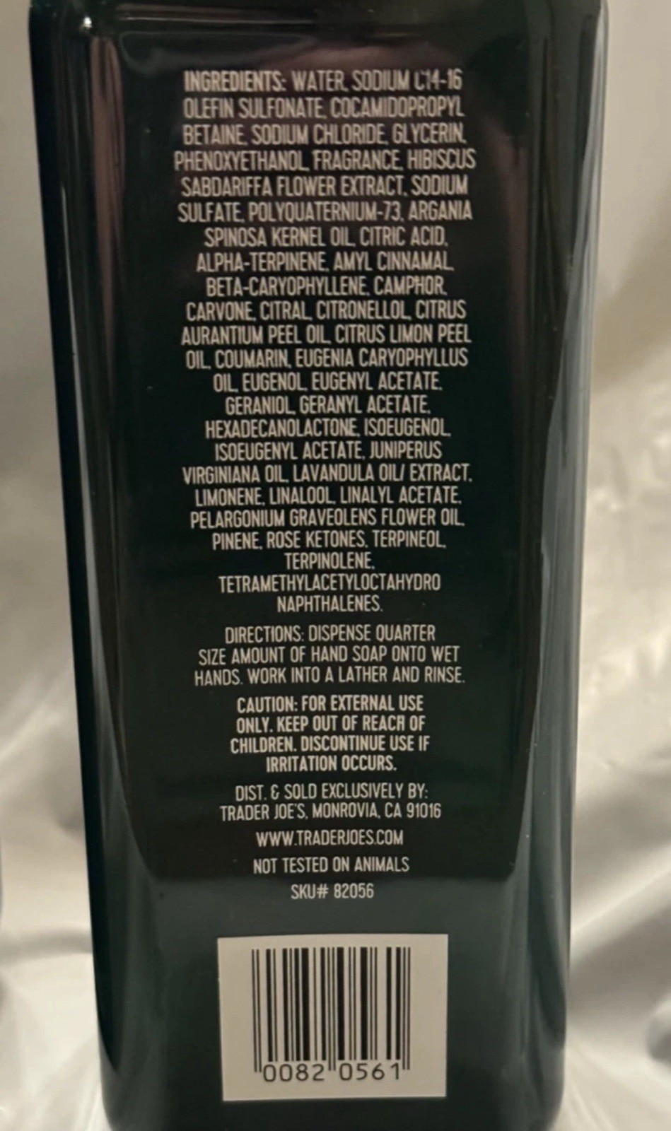 2 Pack Trader Joe’s BERGAMOT & VETIVER Hand Soap 12oz SOLD OUT HTF