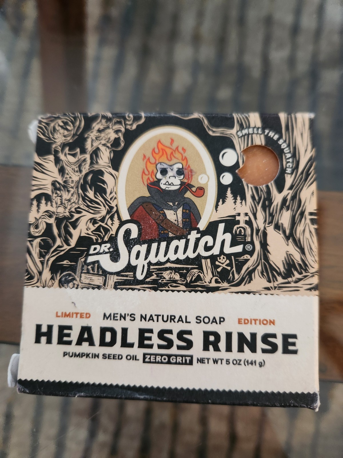 4 Pk Dr. Squatch Body Soap Limited Edition Halloween Bundle