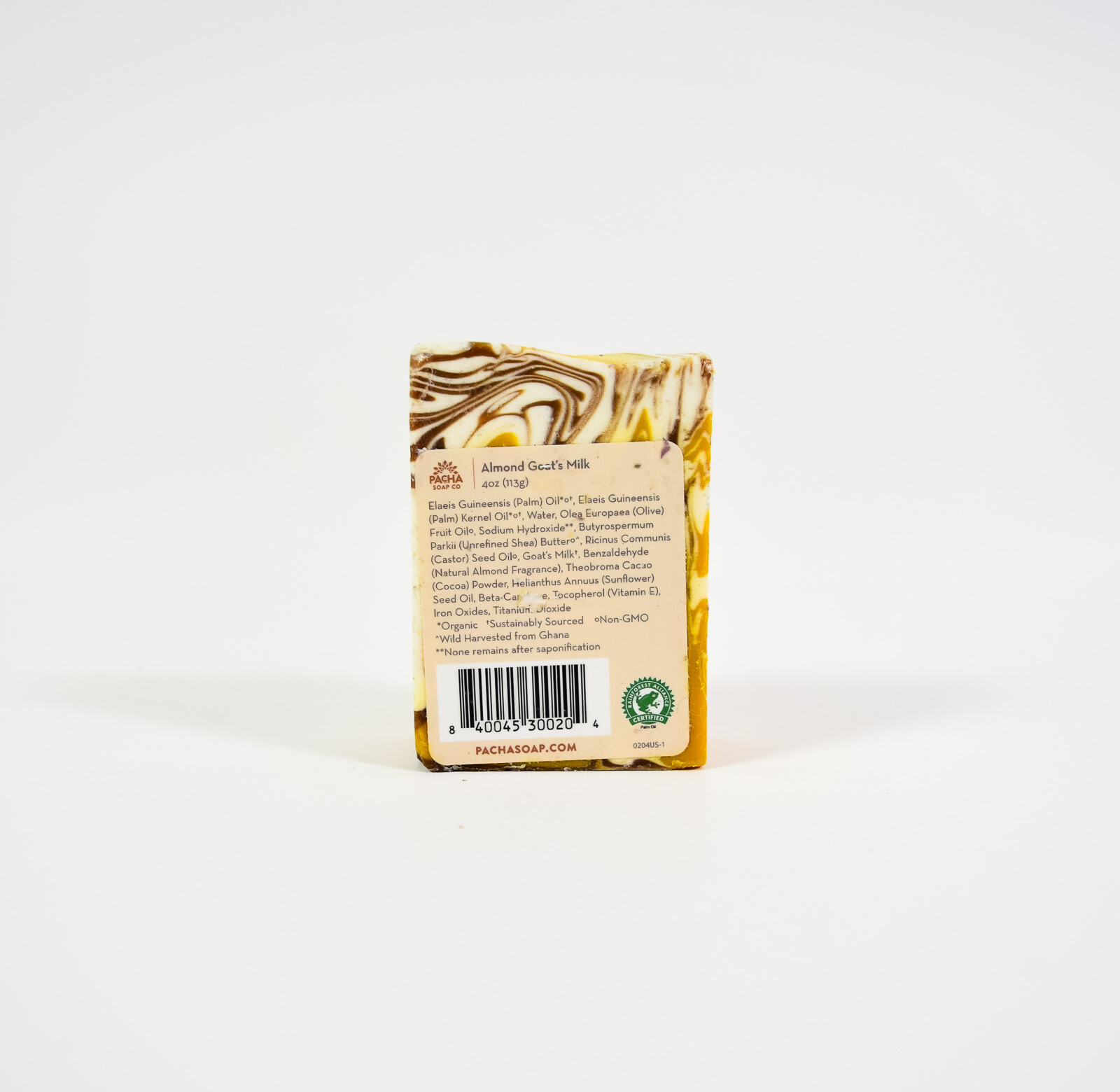 PACHA Soap Co ALMOND GOAT’S MILK Bar Soap 4 oz – MUST READ DESCRIPTION