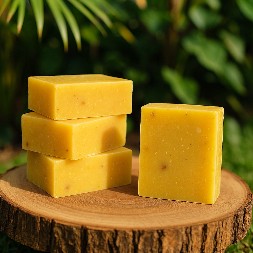 Tropical Island Scrub Cold Process Soap For Men
