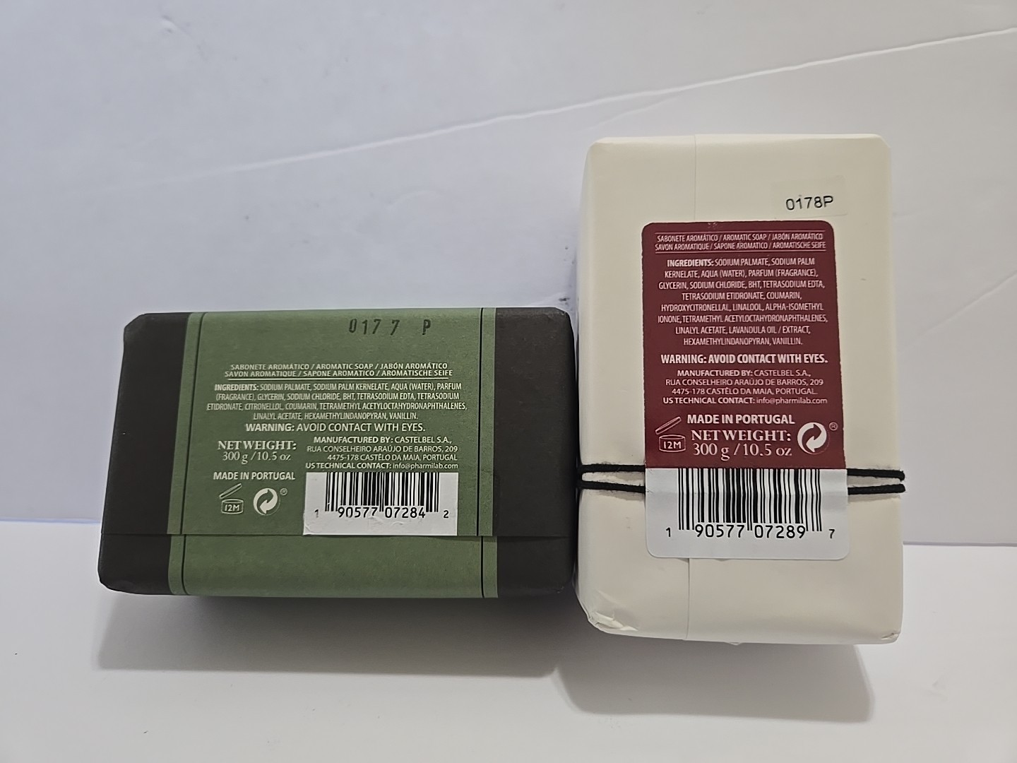 Casa Dos Aromas Oakwood/Forest SandalWood Scented Triple Milled Soap Men 10.5oz