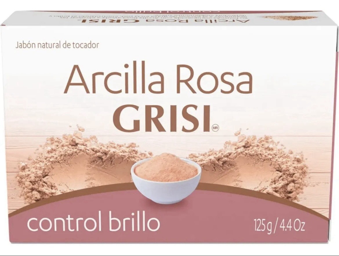 Grisi Arcilla Rosa Pink Clay Body Bar Soap 125g 2 pack🇲🇽