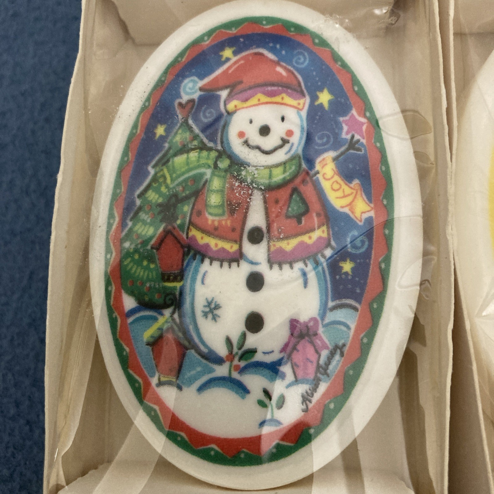 Lasting Impressions Soap Art Christmas Soaps – Tree & Snowman – Set of 2