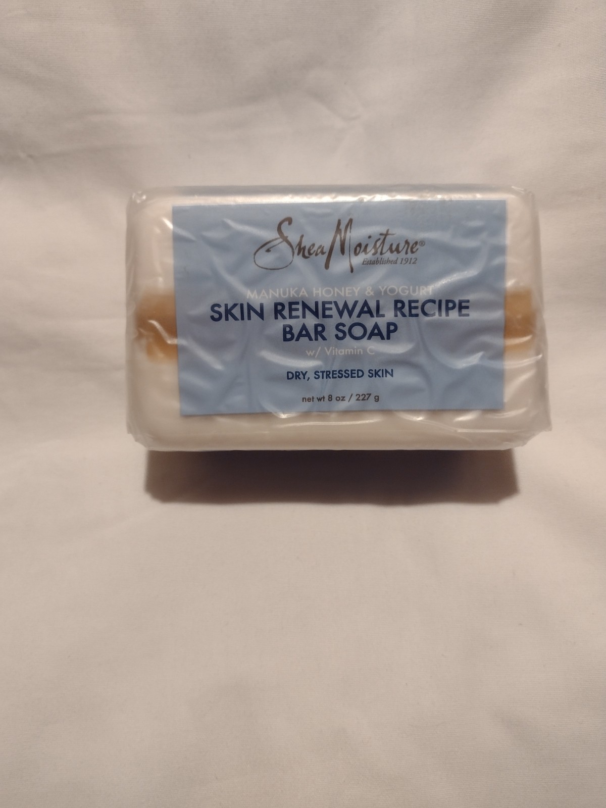 Shea Moisture Manuka Honey & Yogurt Skin Renewal Recipe W/ Vitamin C Bar Soap