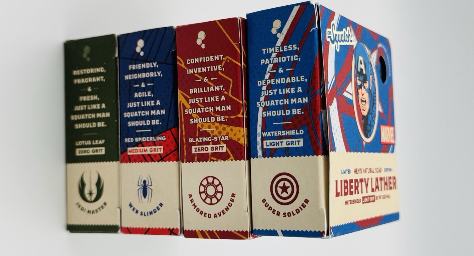 limited-edition Dr. Squatch natural bar soaps Set