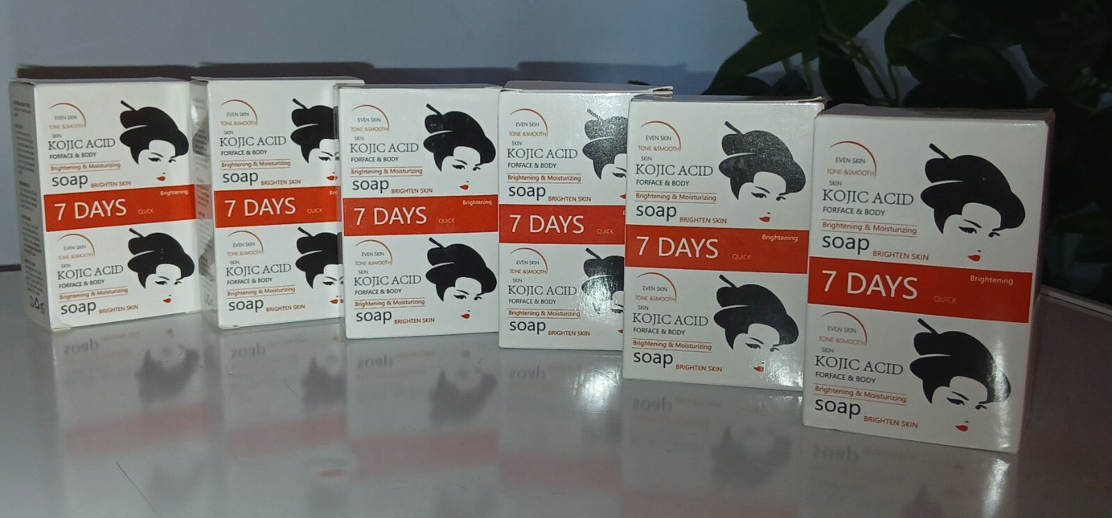 7 DAYS Kojic Acid Brightening Soap 105g X 6 BARS