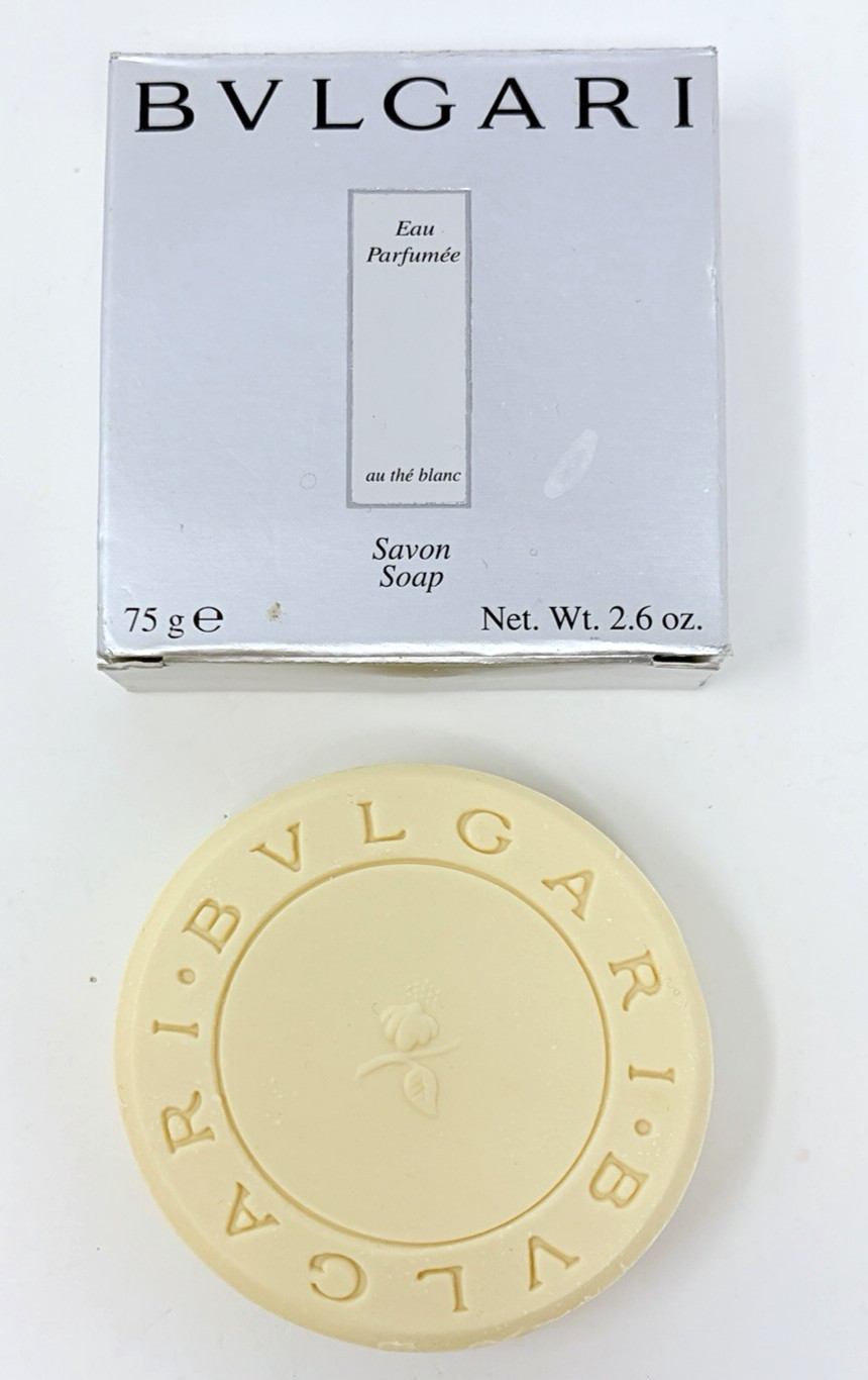 Bvlgari Au The Blanc Perfume Bar Soap 2.6oz