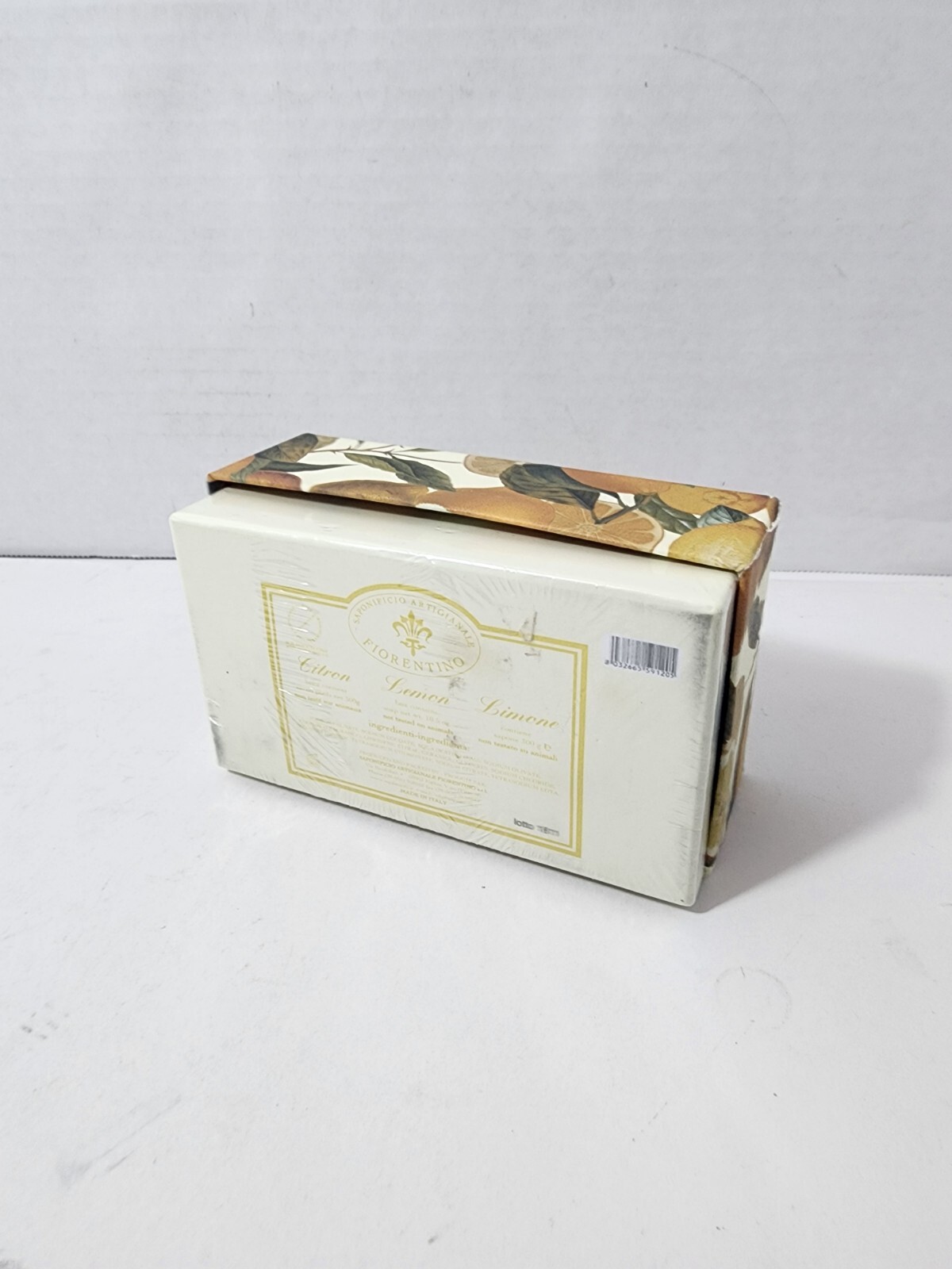Saponificio Artigianale Fiorentino Large 10.5oz Bar Soap Italy Lemon BRAND NEW!