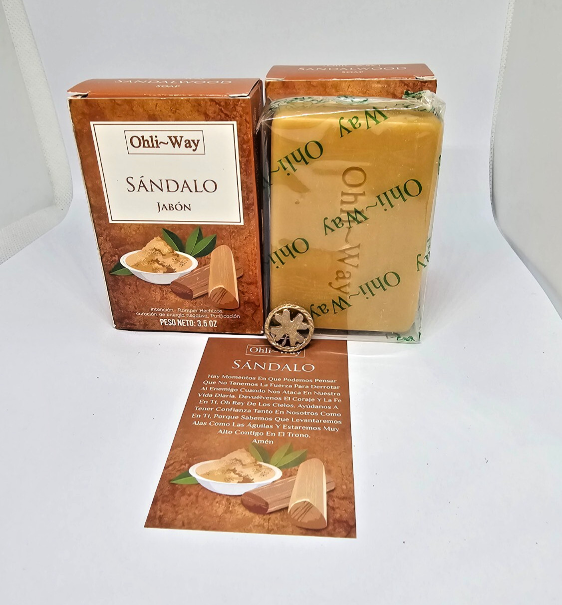 JABON SANDALO / SANDALWOOD SOAP