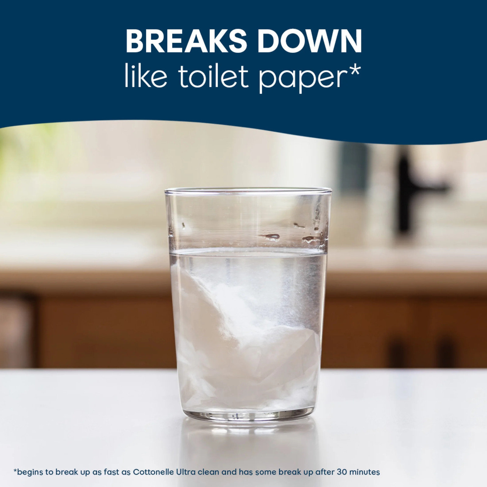 Ultra Fresh Flushable Wet Wipes, 8 Flip-Top Packs