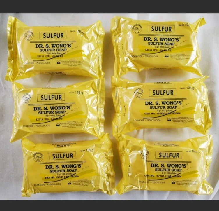 DR. S. WONG’S SULFUR SOAP 135 GRAMS