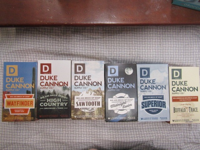 DUKE CANNON SOAP~~PICK FROM 6 DIFFERENT SCENTS~~BIN