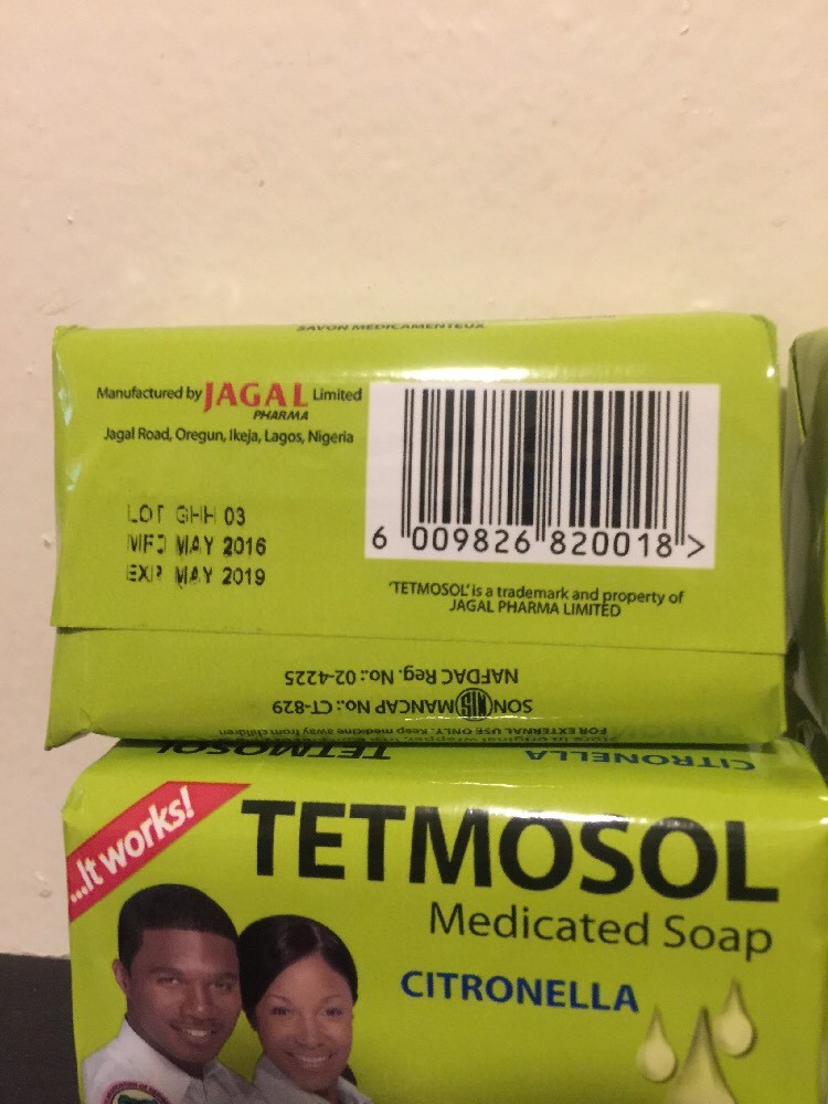 4 X Tetmosol Medicated Soap Citronella LOT OF 4 SOAPS. USA SELLER