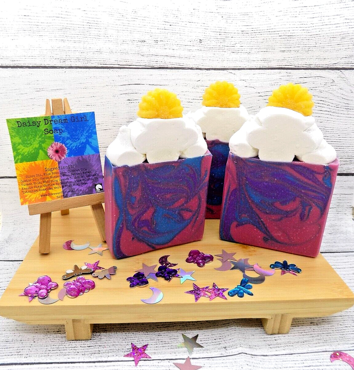 Daisy Dream Girl Handmade Bar Soap