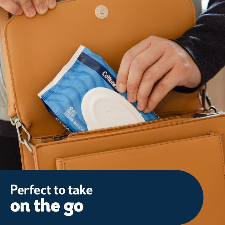 Cottonelle Fresh Care Flushable Wet Wipes, 10 Flip-Top Packs FREE SHIPPING