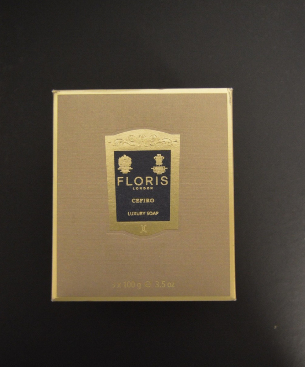 FLORIS London Cefiro Luxury Soap 3 x 100 g 3.5 oz