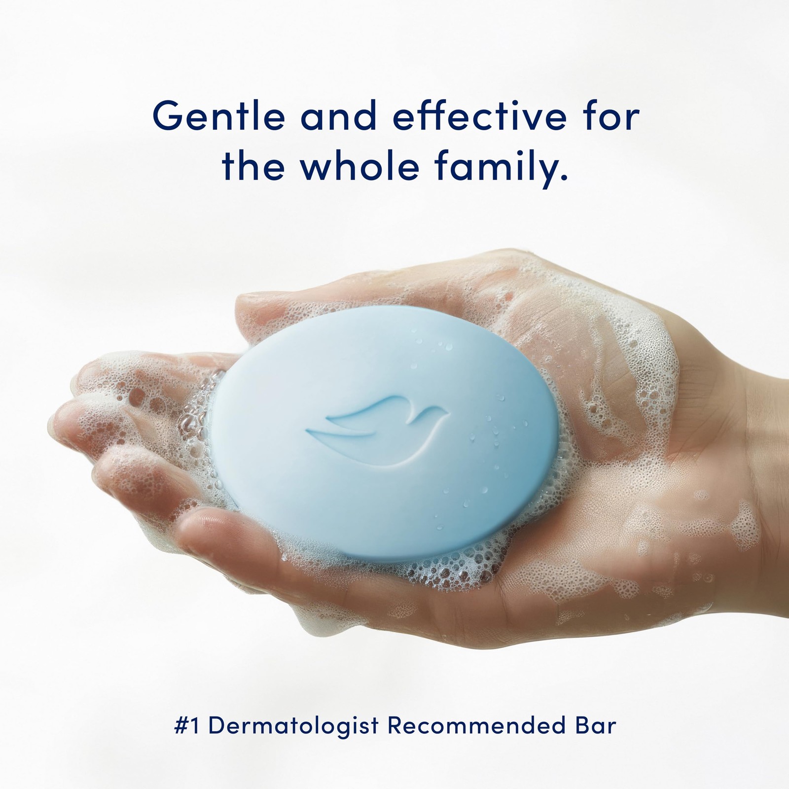 Dove Beauty Bar Soap Antibacterial Care 6 Count For Clean Moisturized Skin