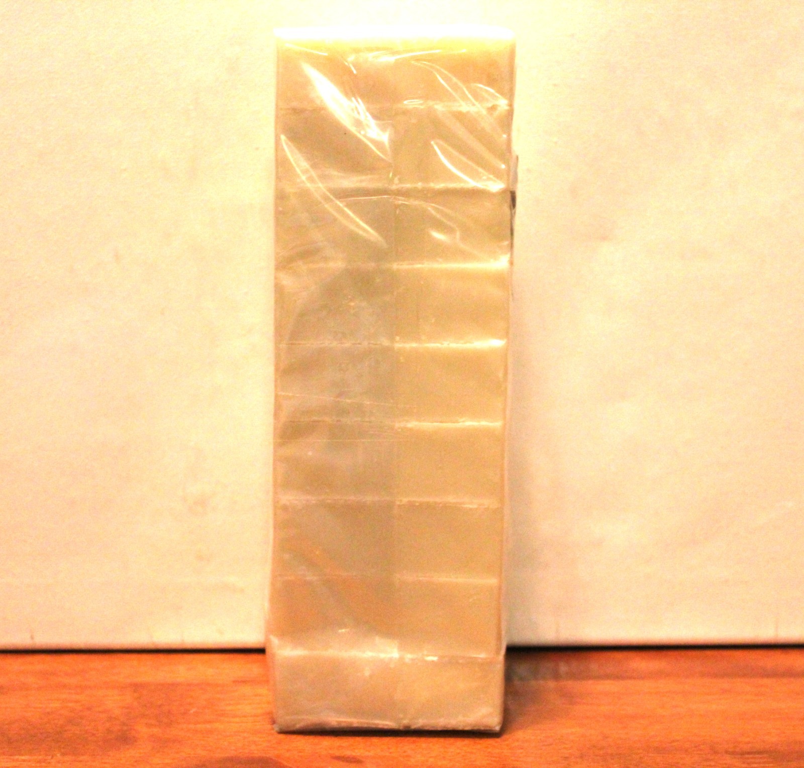 Bay Rum Cold Processed handmade soap loaf, 9 precut bars