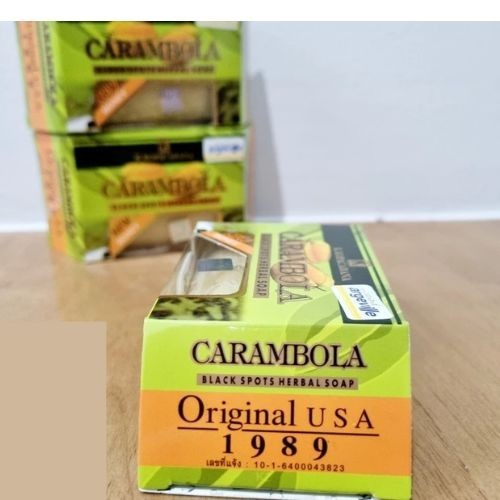 5 x Carambola Honey Star Fruit Soap Face & Body Bar 120g