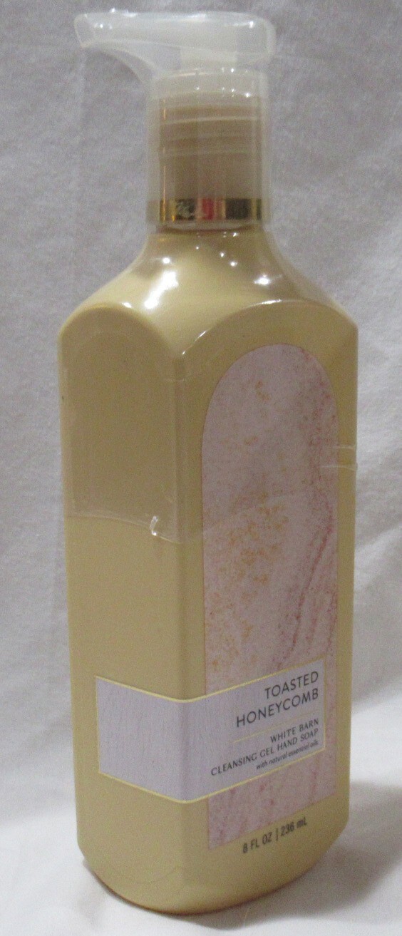 Bath & Body Works Cleansing Gel Hand Soap essential Lot Set 2 TOASTED HONEYCOMB
