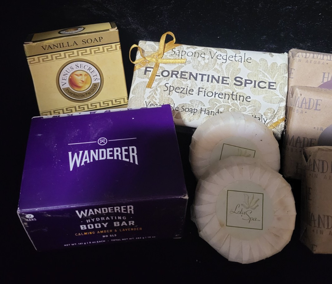 5 lbs. Bar Soap DREAM, Trader Joe’s, Castelbel, Amber, Clara Senteurs & Lolu Spa