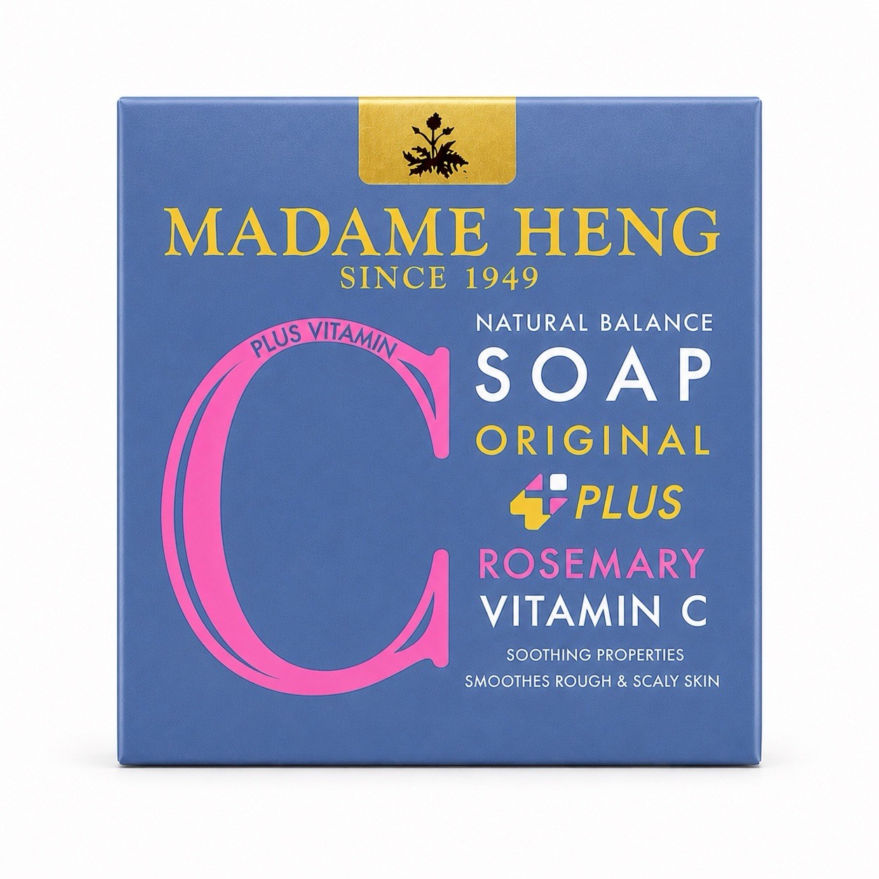 Madame Heng Natural Balance Soap Original Plus Rosemary Vitamin C 150g x 2 Bars