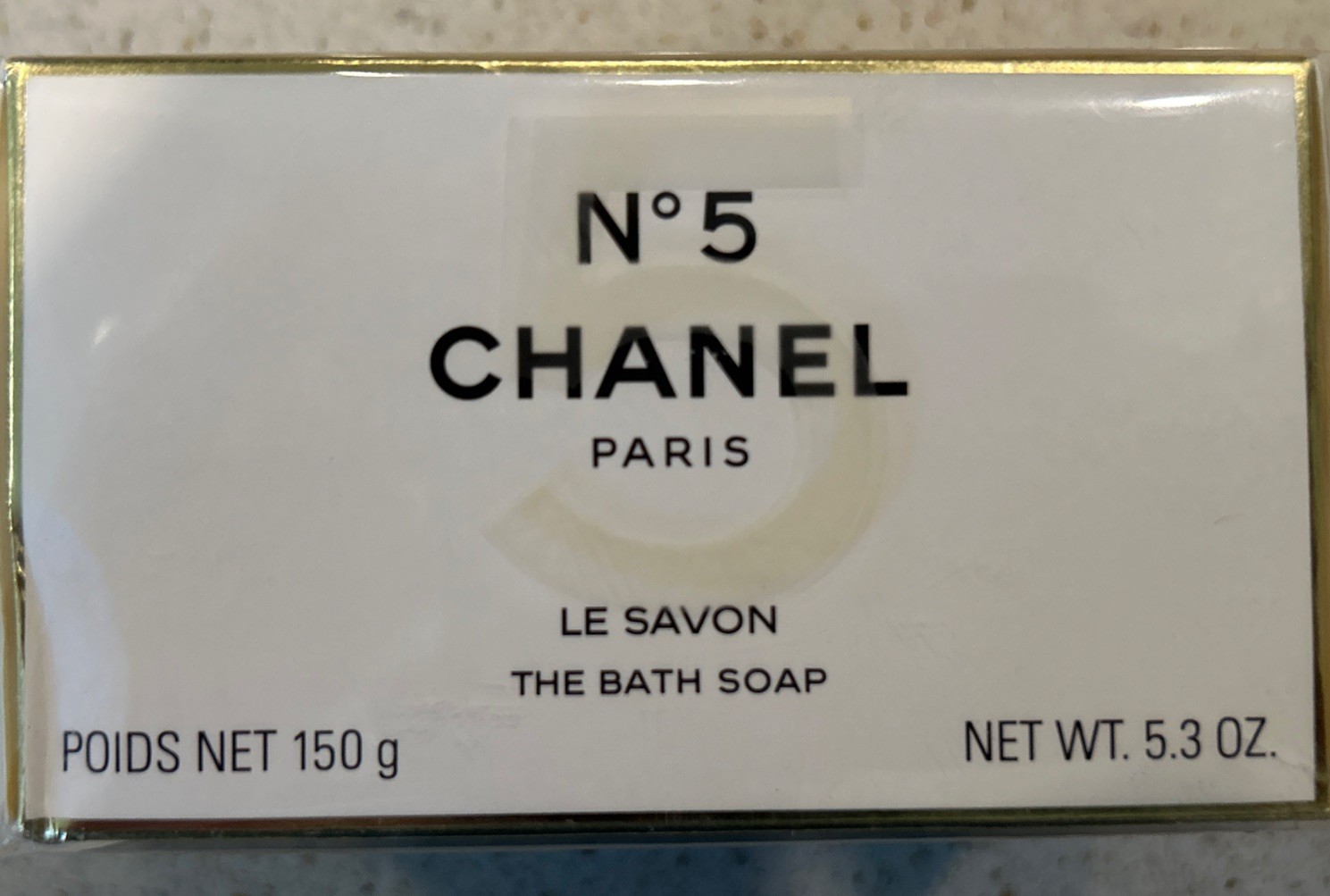 CHANEL No 5 Paris le Savon Bath Soap Bar 5 .3 oz (150g)