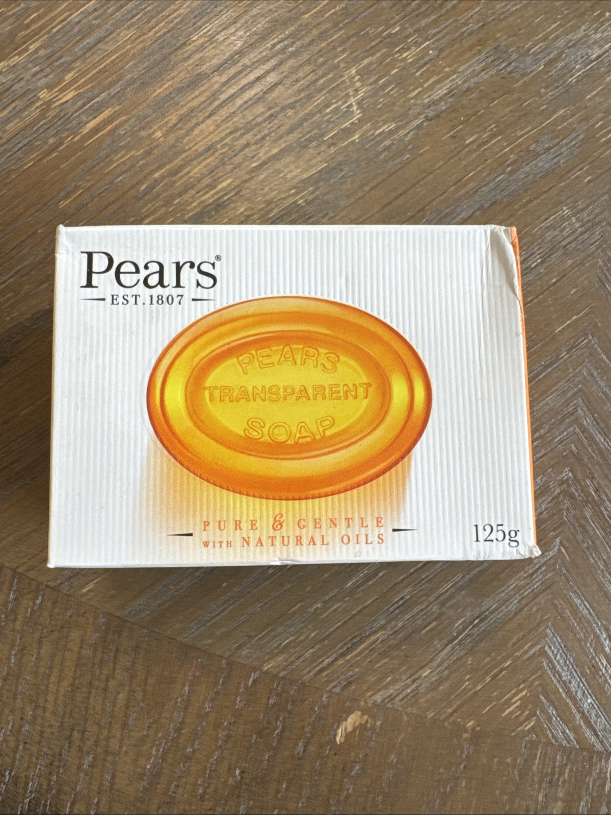 Pears Pure & Gentle Soap with Natural Oils 1 Pack Pure & Gentle Bar Soap