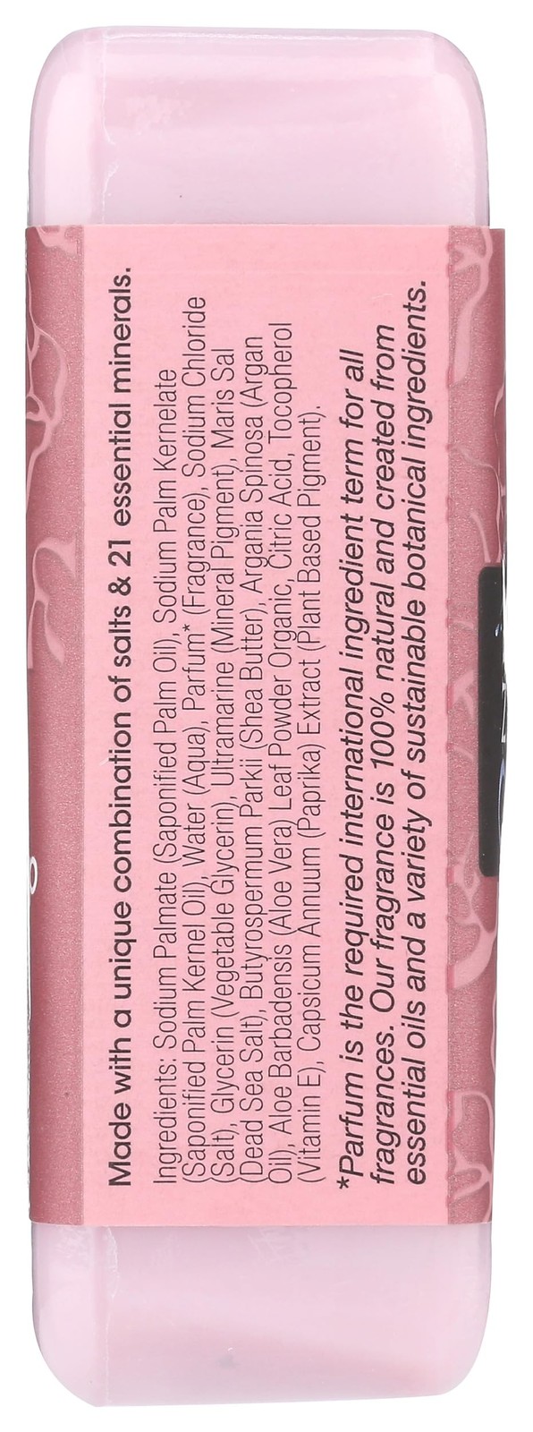 One With Nature Rose Petal Triple Milled Exfoliating Bar Soap 7 oz Moisturizing