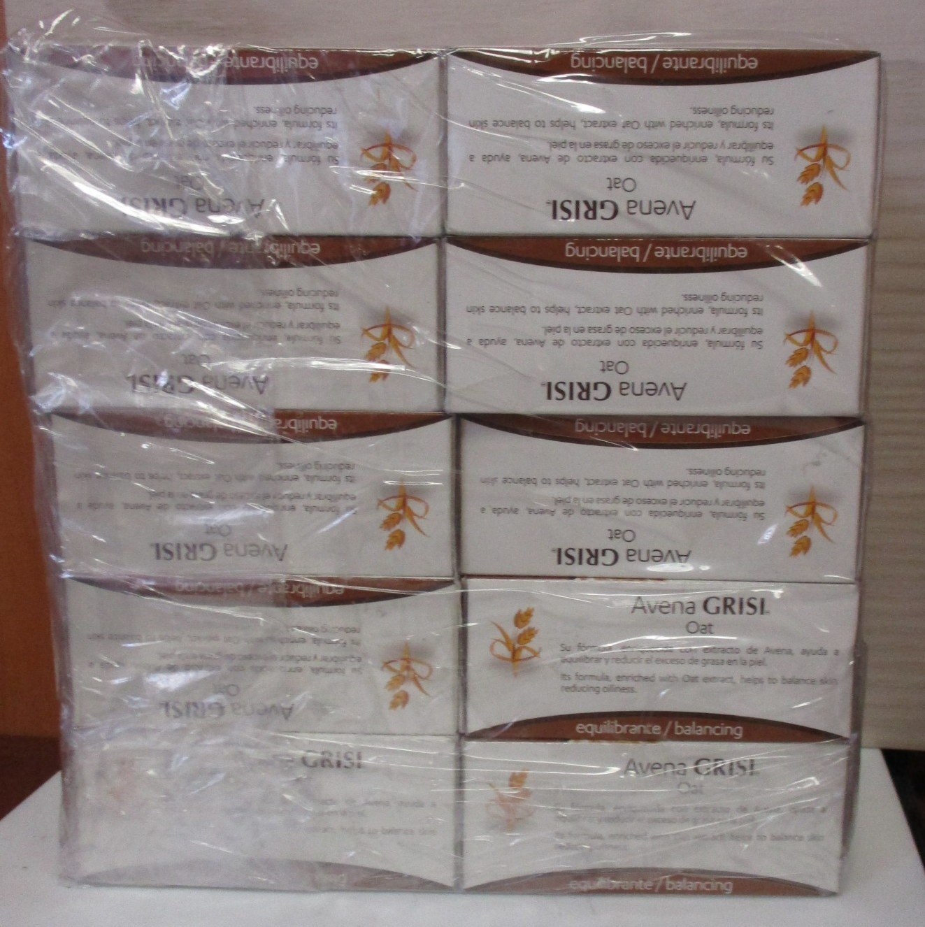 Grisi Oat Balancing 3 Bar Soap Pack. Natural Cleanser &. Anti Acne. 3.5 oz.