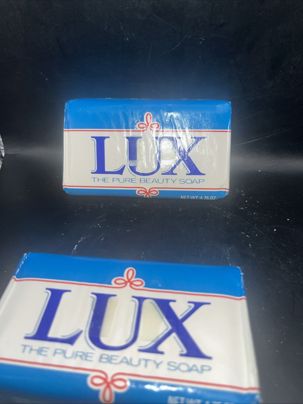 Vintage Lux The Pure Beauty Bar Soap 4.75 Oz (2 Bars) NOS Bath Size