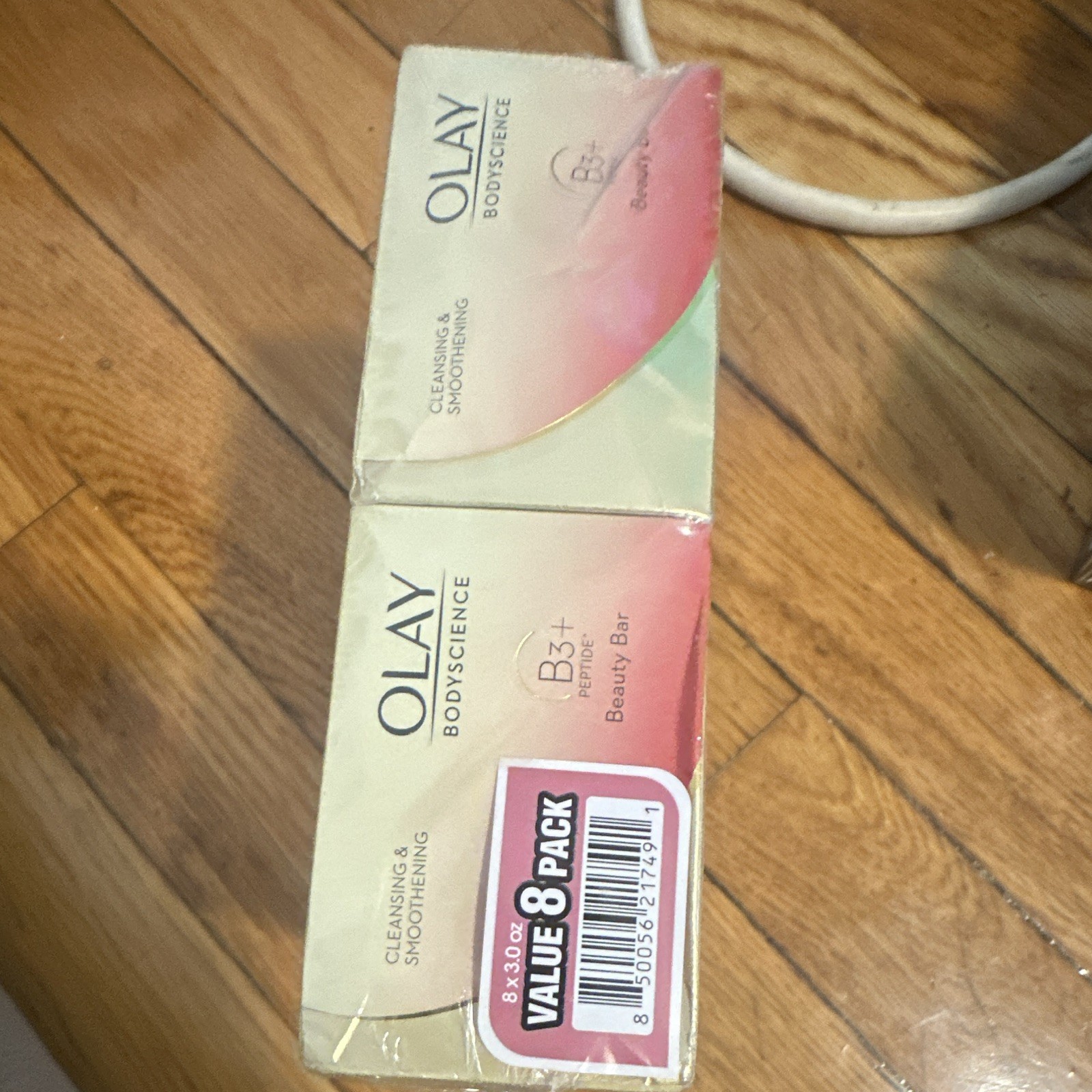 Olay BodyScience B3+ Beauty Bar Niacinamide + Peptide Unscented 8Pk 24oz